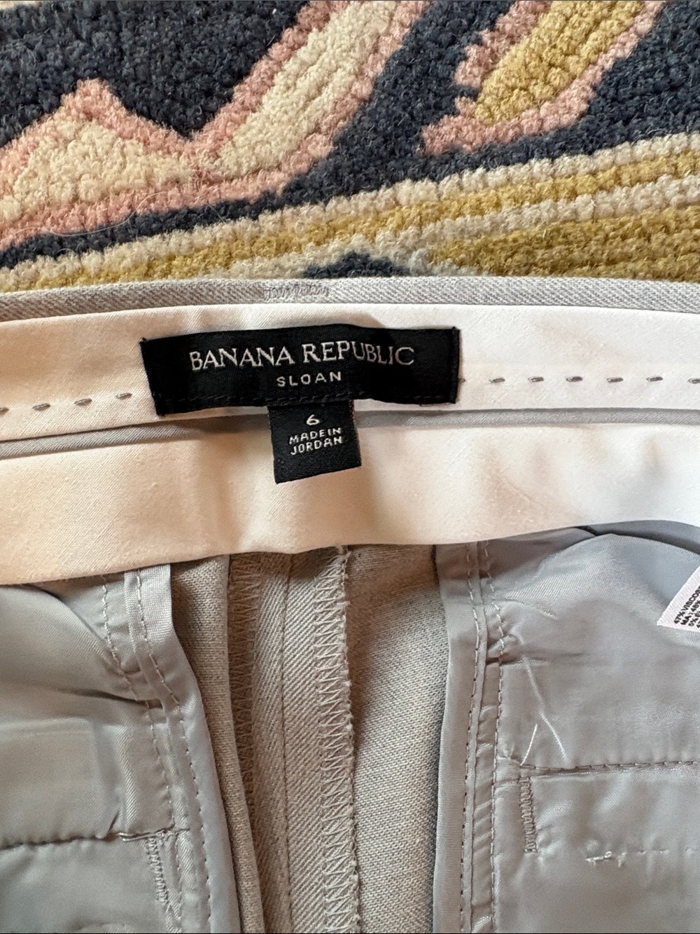 Banana Republic Black Sloan Dress Pants - Picture 3 of 3